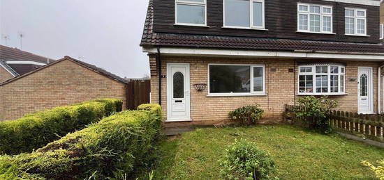 Semi-detached house for sale in Station View, Shirebrook, Mansfield, Derbyshire NG20