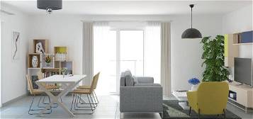 Appartement neuf  à vendre, 3 pièces, 2 chambres, 61 m²