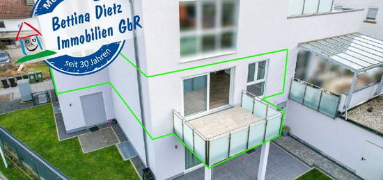 DIETZ: Barierrefreie und moderne 3 Zimmer-Wohnung Einbauküche, Aufzug, Carport und Infrarotkabine!