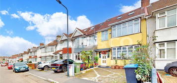 Terraced house for sale in Woodside Avenue, Wembley HA0