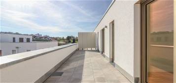 Attraktive Penthouse-Wohnung auf 79m² inkl. Tageslichtbad und  Dachterrasse mit toller Aussicht
