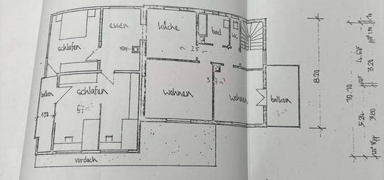 Schöne 4,5-Raum-Wohnung mit EBK und Balkon in Sulz