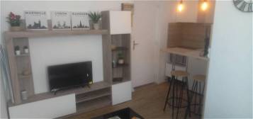 Appartement meublé  à louer, 2 pièces, 1 chambre, 24 m²