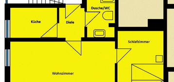 2-Zimmer Wohnung - Erstbezug nach Renovierung/Sanierung