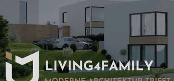 LIVING4FAMILY MODERNE ARCHITEKTUR TRIFFT AUF LÄNDLICHE IDYLLE