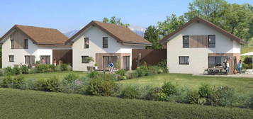 PROGRAMME NEUF - POISY - MAISON 5 pièces de 116.23m2 - TERRAIN de 310m2 - GARAGE 16,46m2