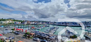 Appartement Dieppe vue port avec ascenseur et terrasse