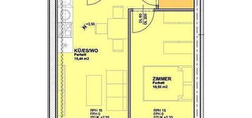 Provisionsfrei: modernes 2-Zimmer-Stadt-Apartment mit Terrasse bei TU