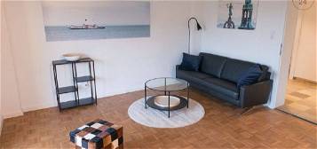 Modern möblierte 3,5-Zimmer-Wohnung bei Lindau mit Terasse und Stellplatz
