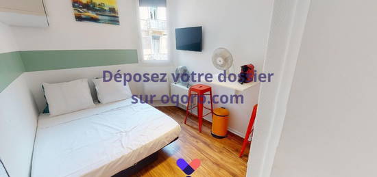 Studio meublé  à louer, 1 pièce, 14 m², Étage 2/–