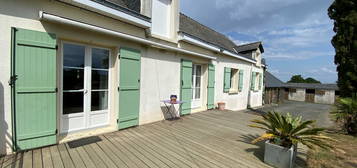 Maison type 5 de plain-pied en pleine campagne