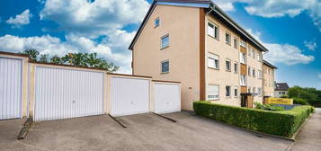 Solide 3 Zimmer Wohnung
in schöner Lage von Marbach 
mit Balkon, Garage und 
Zusatz-Zimmer im DG!