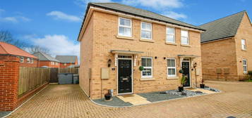 Semi-detached house for sale in Willow Way, Horsford, Norwich NR10