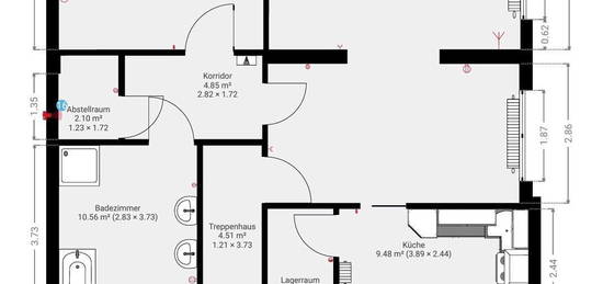 2,5 Zimmer Wohnung