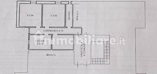 Quadrilocale da ristrutturare, primo piano, Settignano, Firenze