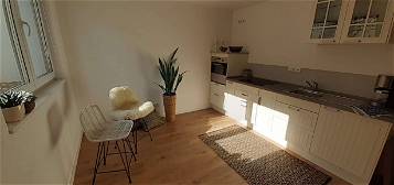 Schöne helle Souterrainwohnung 1 1/2-Zimmer-Wohnung mit Einbauküche in Ödenpullach