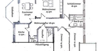 5-Zimmer-Wohnung zu vermieten ab Februar 2025