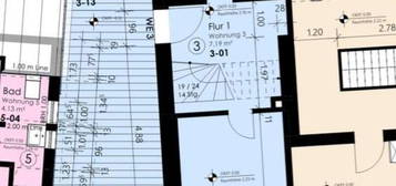 Erstbezug nach Sanierung: schöne 5-Zimmer-Wohnung mit EBK und Balkon in Wolfsburg