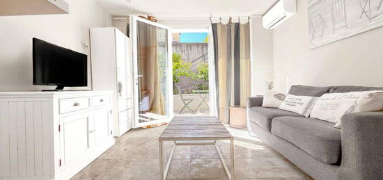 CANNES - PROCHE SUQUET - STUDIO MEUBLE - TERRASSE