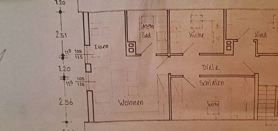 Großzügige 2,5-Zimmer-DG-Wohnung in Altendorf