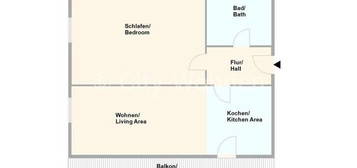 Komplett ausgestattete Wohnung mit Stellplatz, in Hamburg-Harburg