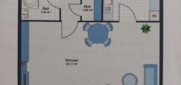 1-Raum-Wohnung mit Balkon und EBK in zentraler Lage von Schwabmünchen