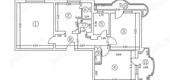 Apartament 3 Camere Decomandat | Doamna Ghica | Bloc Reabilitat