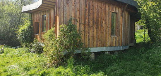 Maison habitable démontable en bois