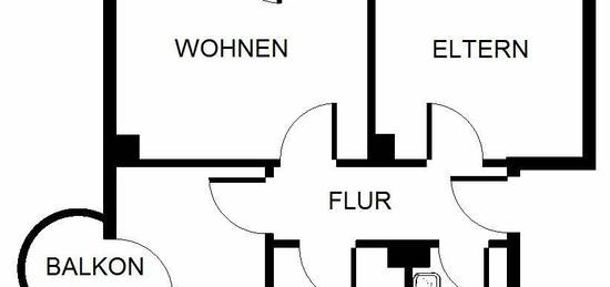 3-Zimmer-Wohnung in Gelsenkirchen Scholven