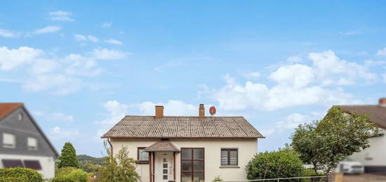 Schönes Einfamilienhaus mit tollem Ausblick