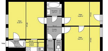 Prodej bytu 3+kk 70 m²