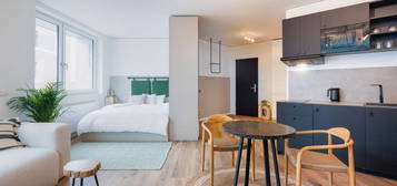 Möbliertes großes Studio-Apartment am Hauptbahnhof