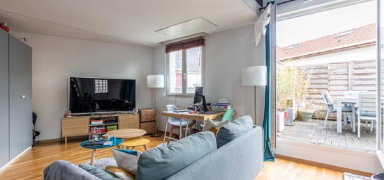 Appartement en triplex de 112m² avec terrasses, situé rue Louis Charles Boileau