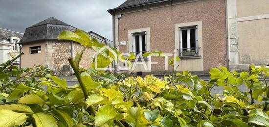 Maison ancienne de plain-pied  à vendre, 5 pièces, 2 chambres, 56 m²