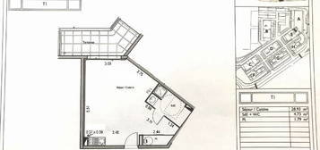 T1 35m² Gruissan