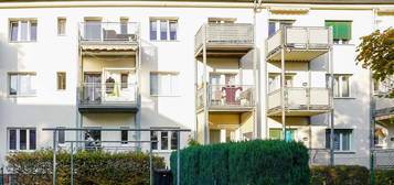 ATTRAKTIVE 2-RWG MIT BALKON IN GRÜNER LAGE VON LPZ.-WAHREN