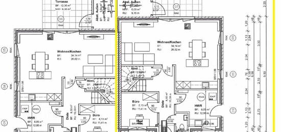 Neubau DHH in Harrislee, 117m², KW 40 Haus, ab 01.04.25 zu mieten