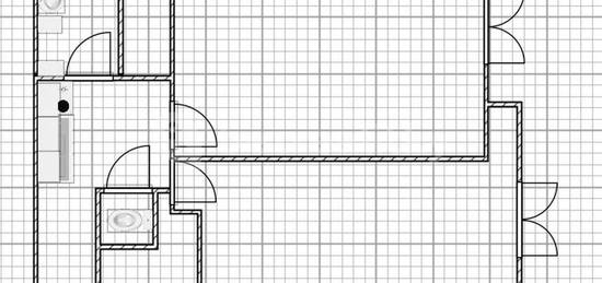 Pronájem bytu 2+1 51 m², U Hranic, Hlavní město Praha