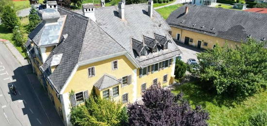 ST.VEIT AN DER GLAN: MAJESTÄTISCHES HERRENHAUS IN UNBERRÜHRTER NATUR MIT VIELSEITIGEN MÖGLICHKEITEN