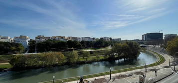 Montpellier bord du Lez, T2 avec terrasse et garage