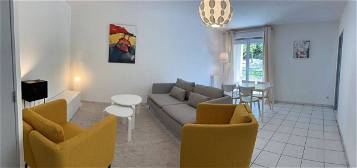 Appartement meublé 3 pièces - Parc arboré et sécurisé-69m2+Terrasse-Sainte Foy Les Lyon (69)