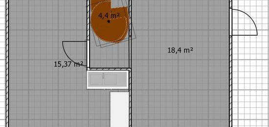 T4 Duplex en Centre-ville 16700 Ruffec