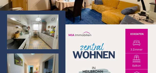 Freundliche 3-Zimmer-Wohnung in Heilbronn