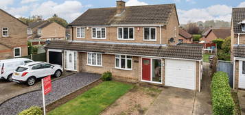 Semi-detached house for sale in Burghley Park Close, North Hykeham, Lincoln, Lincolnshire LN6