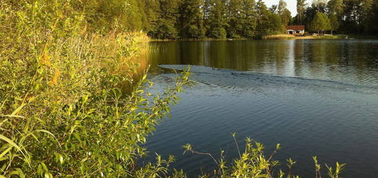 Idyllisches Waldgrundstück am Heidesee