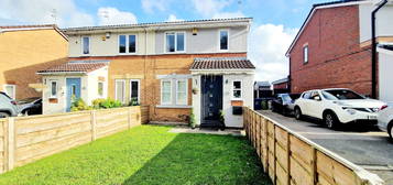 Semi-detached house to rent in Tamar Close, Whitefield M45