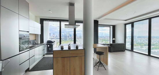 Luxus Pur- 4Zi Penthouse mit Skyline Blick