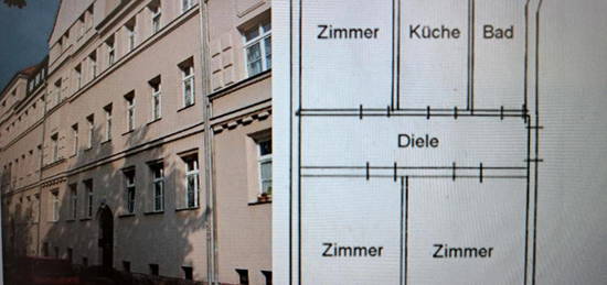 3 Zimmer Wohnung mit Balkon