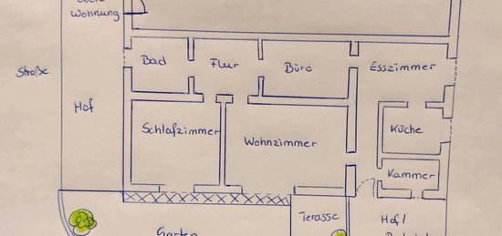 3-4 Zimmer EG Wohnung in Heringen Hünfelden