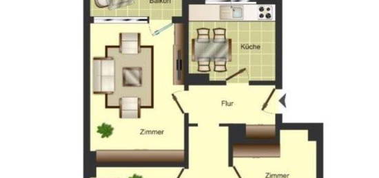 Tauschwohnung 3 Zimmer Wohnung gegen 4 Zimmer Wohnung